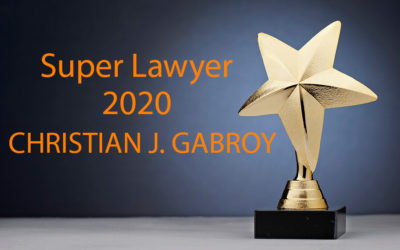 Christian Gabroy Selected to the 2020 Mountain States Super Lawyers List