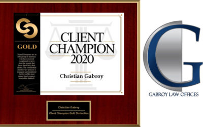 Attorney Christian Gabroy has Achieved the AV Preeminent® Rating – the Highest Possible Rating from Martindale-Hubbell®.