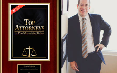 Christian Gabroy Awarded the Top Attorneys In The Mountain States Award